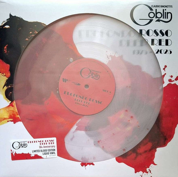 Claudio Simonetti/Goblin- Profondo Rosso (Original Soundtrack) - Ultra-Limited 'Blood Edition' Liquid Filled Vinyl { VINYL LP }
