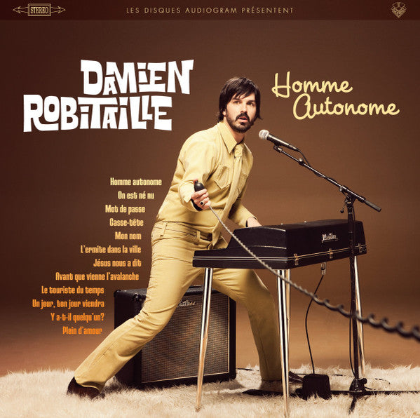 Damien Robitaille- Homme Autonome { VINYL LP }