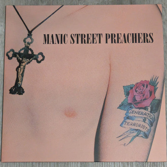 Manic Street Preachers- Generation Terrorists - Limited Rose Red Colored Vinyl { VINYL LP }
