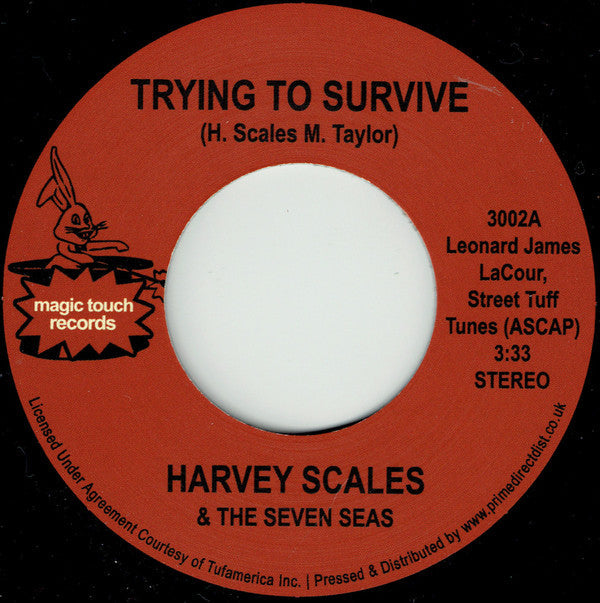 Harvey Scales & The Seven Seas- Trying To Survive { VINYL LP }