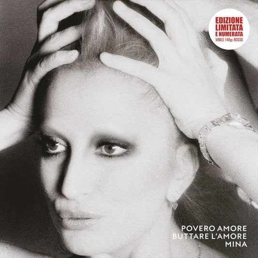 Mina- Povero Amore Buttare L'Amore - Red Colored Vinyl { VINYL LP }