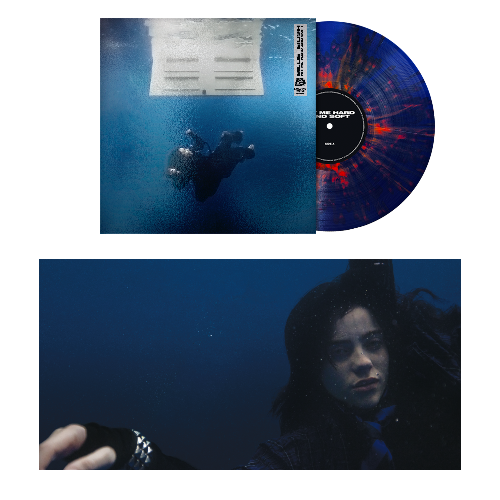 Billie Eilish- HIT ME HARD AND SOFT [Anniversary Edition / Blue & Orange Splatter LP] { VINYL LP }