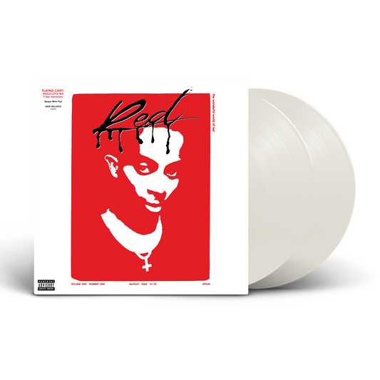 Playboi Carti- Whole Lotta Red (5 Year Anniversary Edition) [Rain Cloud White 2 LP] [Alternate Cover] (Indie Exclusive Vinyl) { VINYL LP }