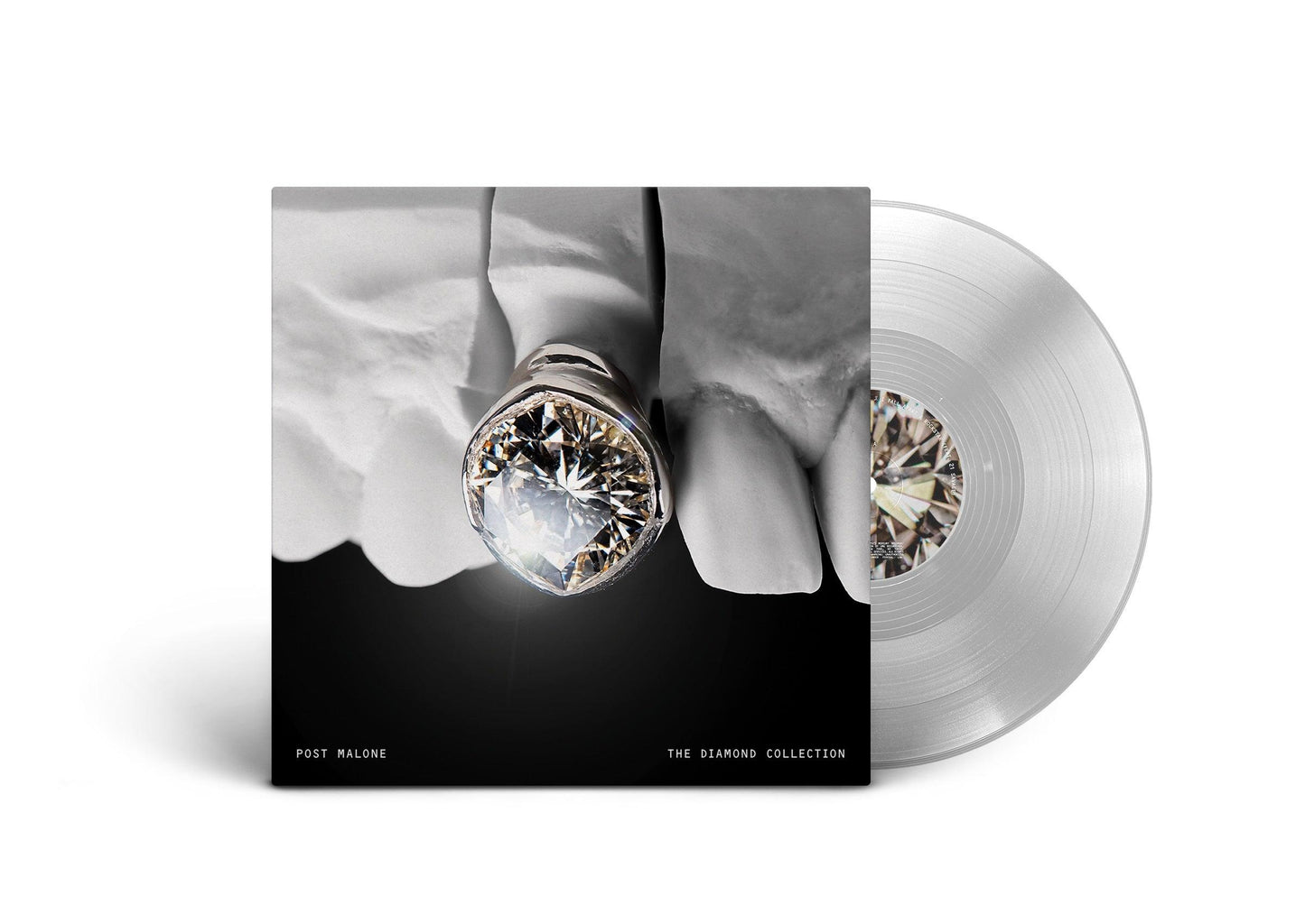 Post Malone- The Diamond Collection (2LP Metallic Silver Vinyl) { VINYL LP }