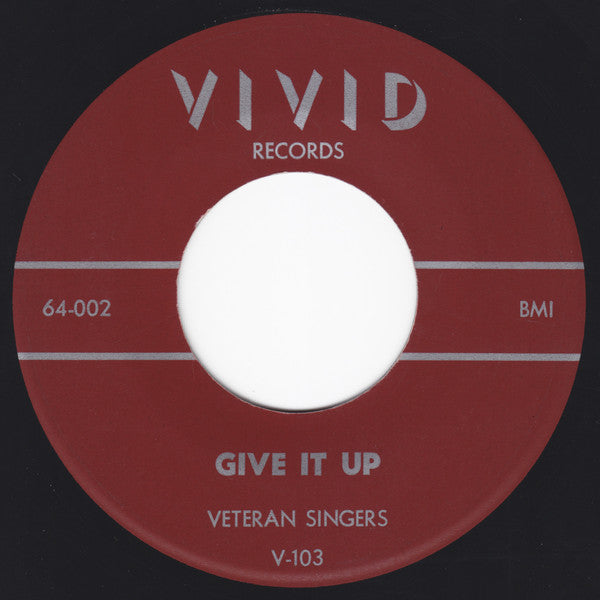Veteran Singers: Give It Up / The Old Account Was Settled (Digital 45) - Record