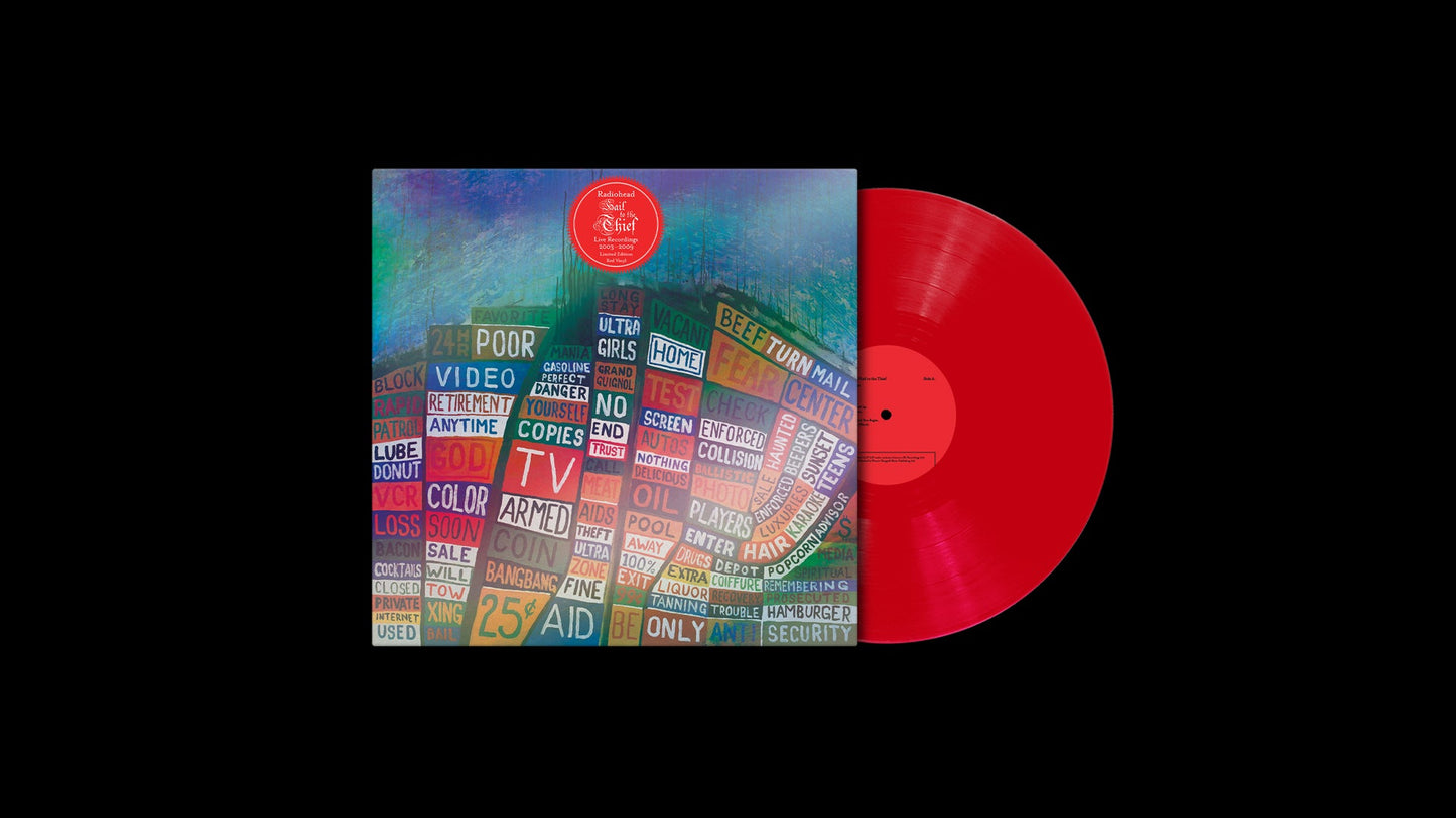 Radiohead- Hail to the Thief Live Recordings 2003-2009 (Indie Exclusive Red Vinyl) { VINYL LP }