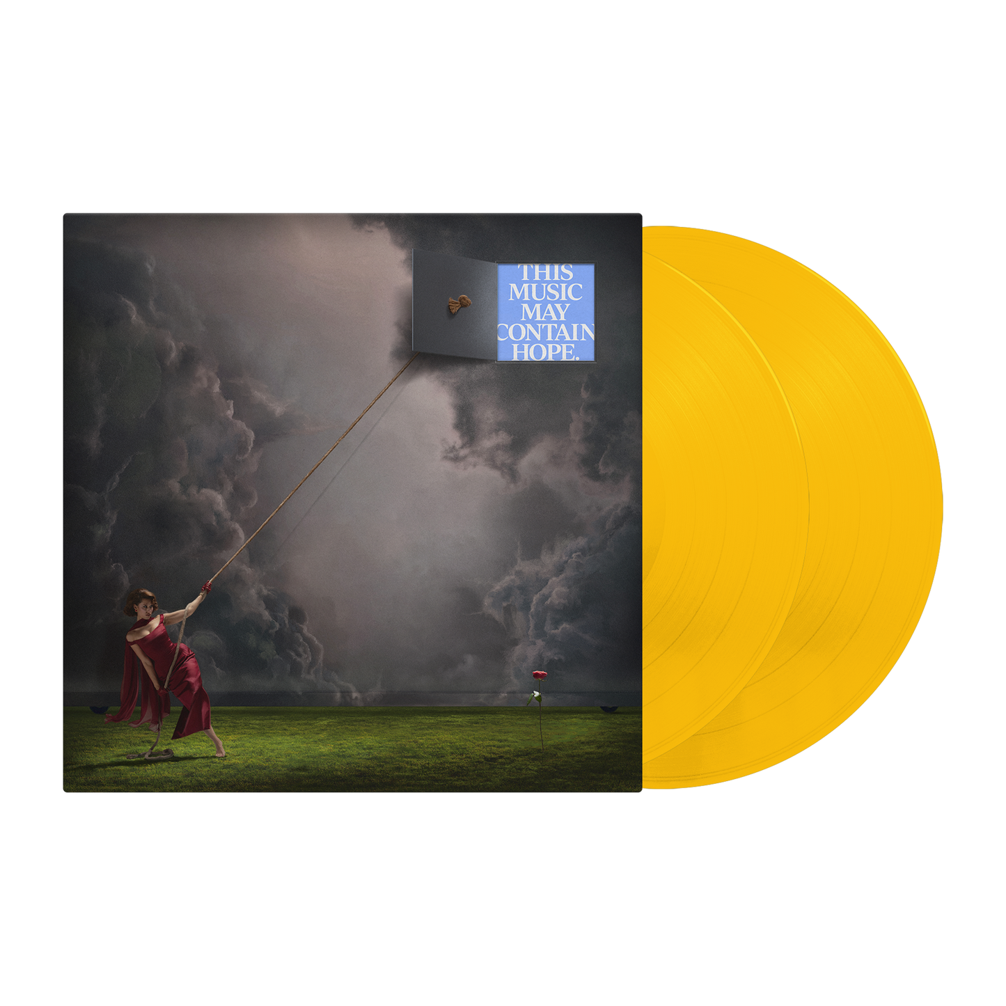 Raye- This Music May Contain Hope (Marigold Yellow Vinyl) { VINYL LP }