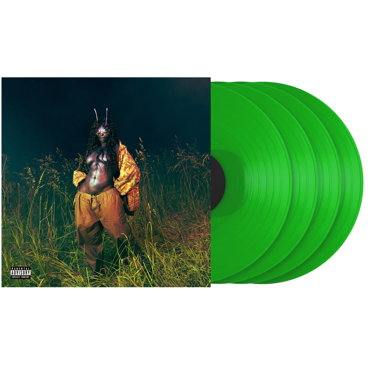 SZA- SOS Deluxe: LANA (4LP Green Vinyl) { VINYL LP }