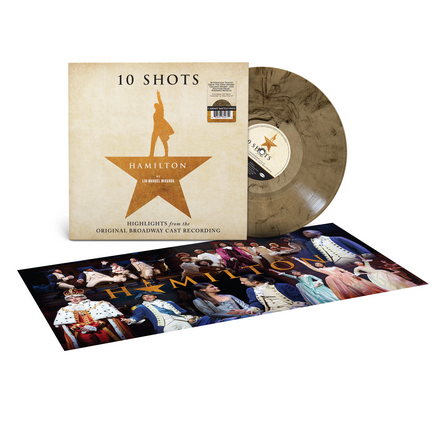 Hamilton: 10 Shots (Highlights from The Original Broadway Cast Recording) (Cabinet Battle Vinyl) { VINYL LP }