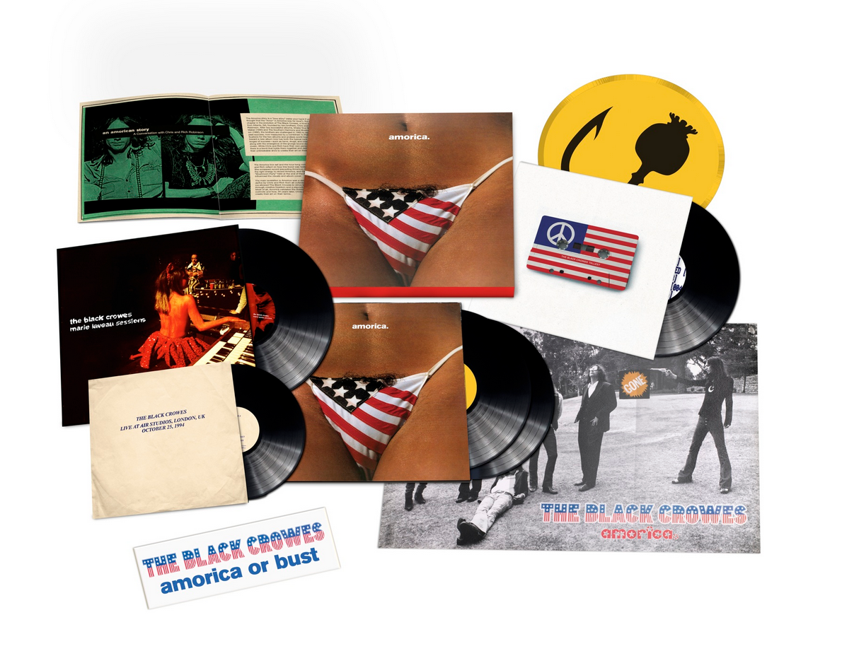 The Black Crowes- Amorica. [Super Deluxe 180g 5 LP] { VINYL LP }
