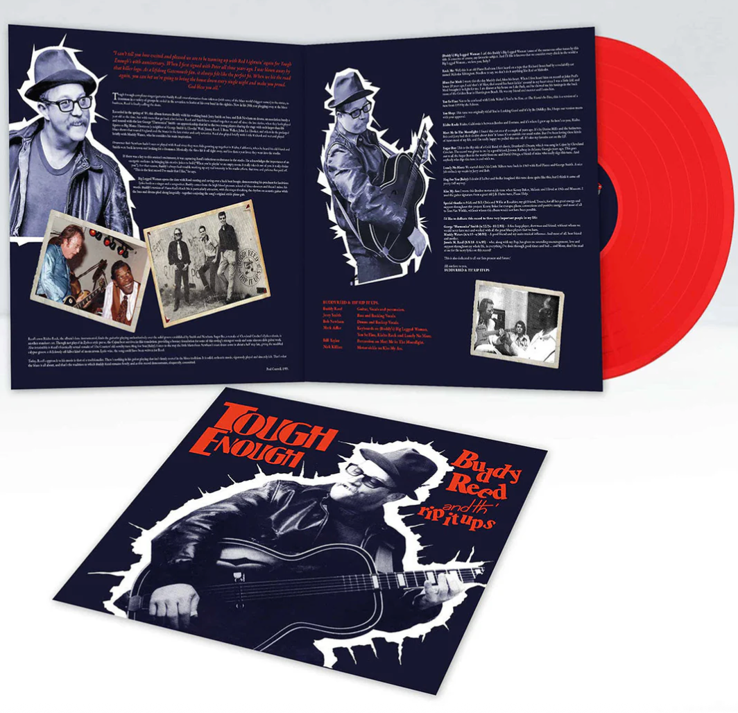 Buddy Reed & Th' Rip It Ups - Tough Enough (RSD Black Friday UK) (Translucent Red Vinyl) { VINYL LP }
