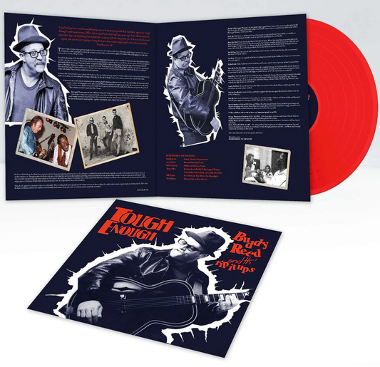 Buddy Reed & Th' Rip It Ups - Tough Enough (RSD Black Friday UK) (Translucent Red Vinyl) { VINYL LP }