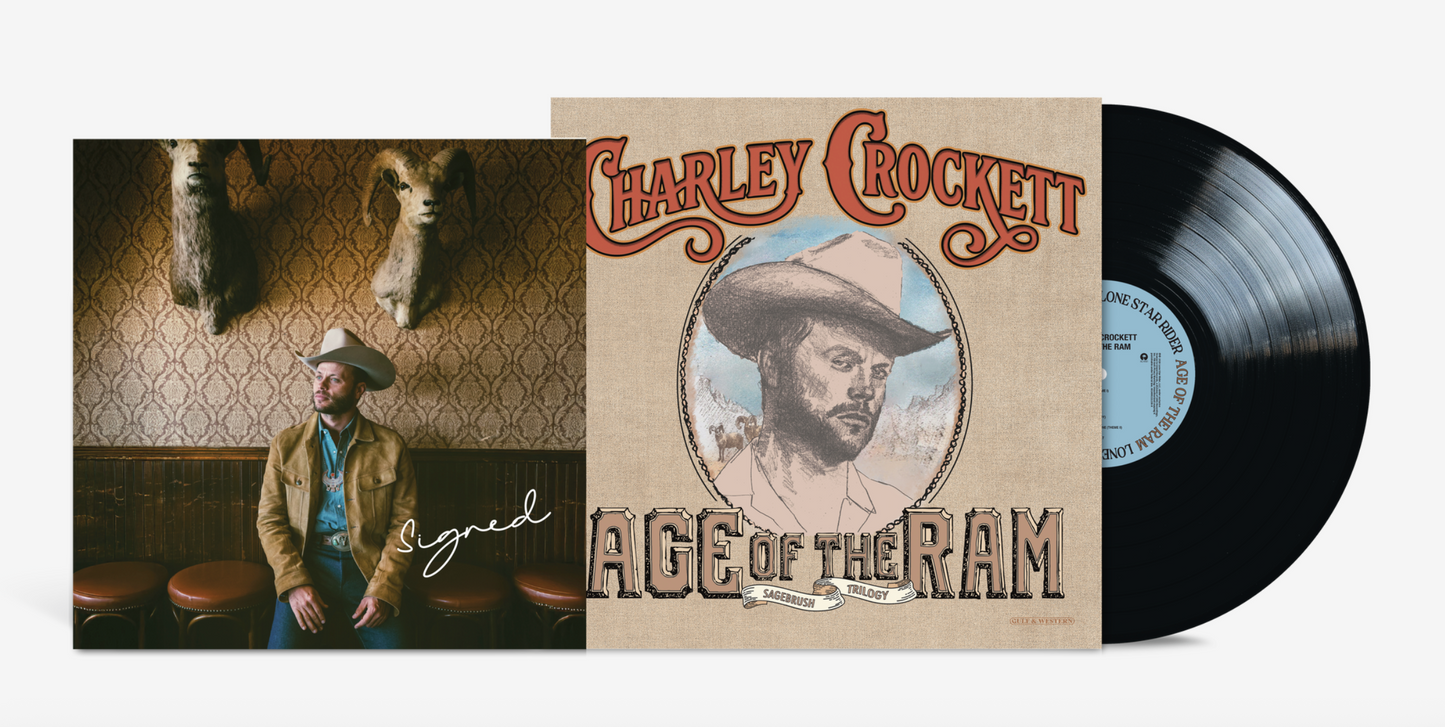 Charley Crockett- Age Of The Ram (Signed Insert) { VINYL LP }