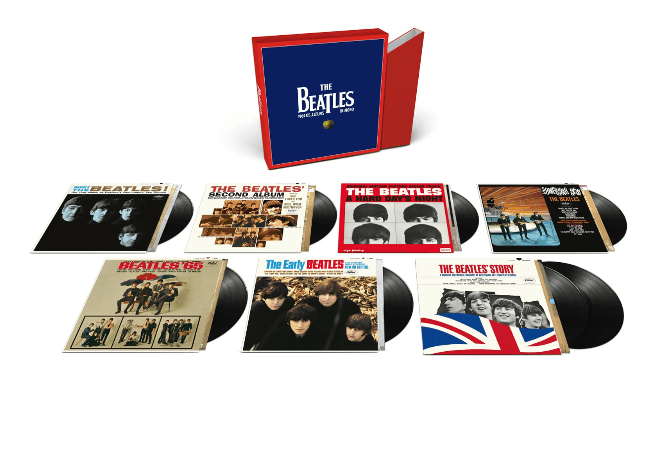 The Beatles- 1964 US Albums (In Mono) [8 LP Boxset] { VINYL LP }