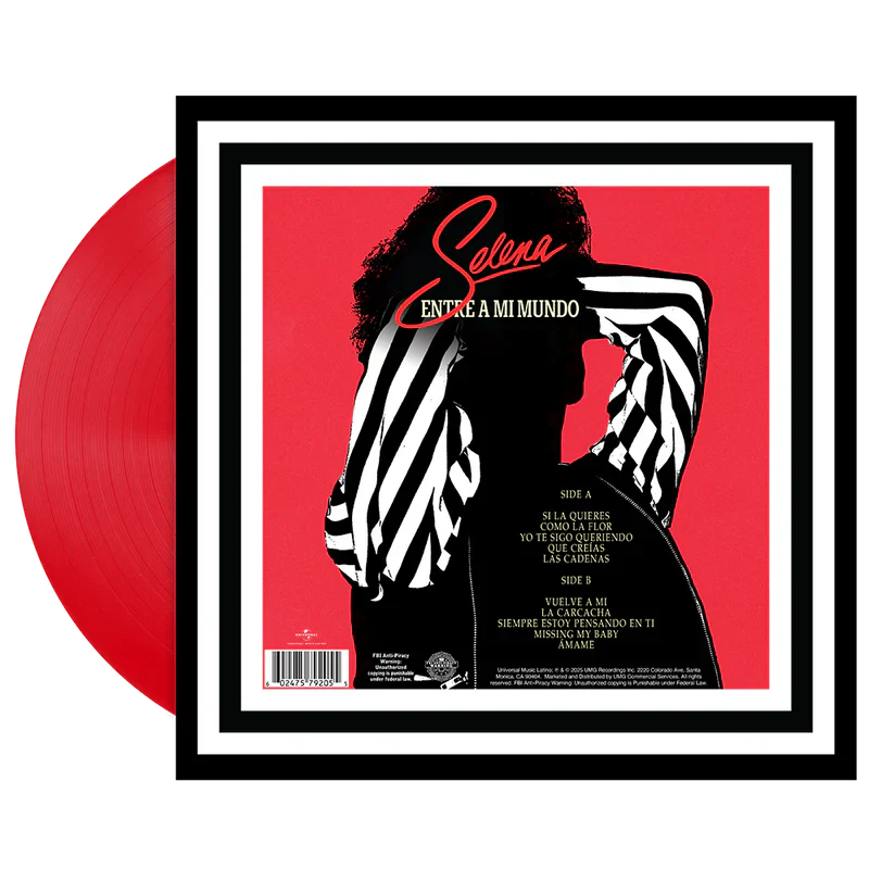 Selena- Entre A Mi Mundo (Red Vinyl) { VINYL LP }