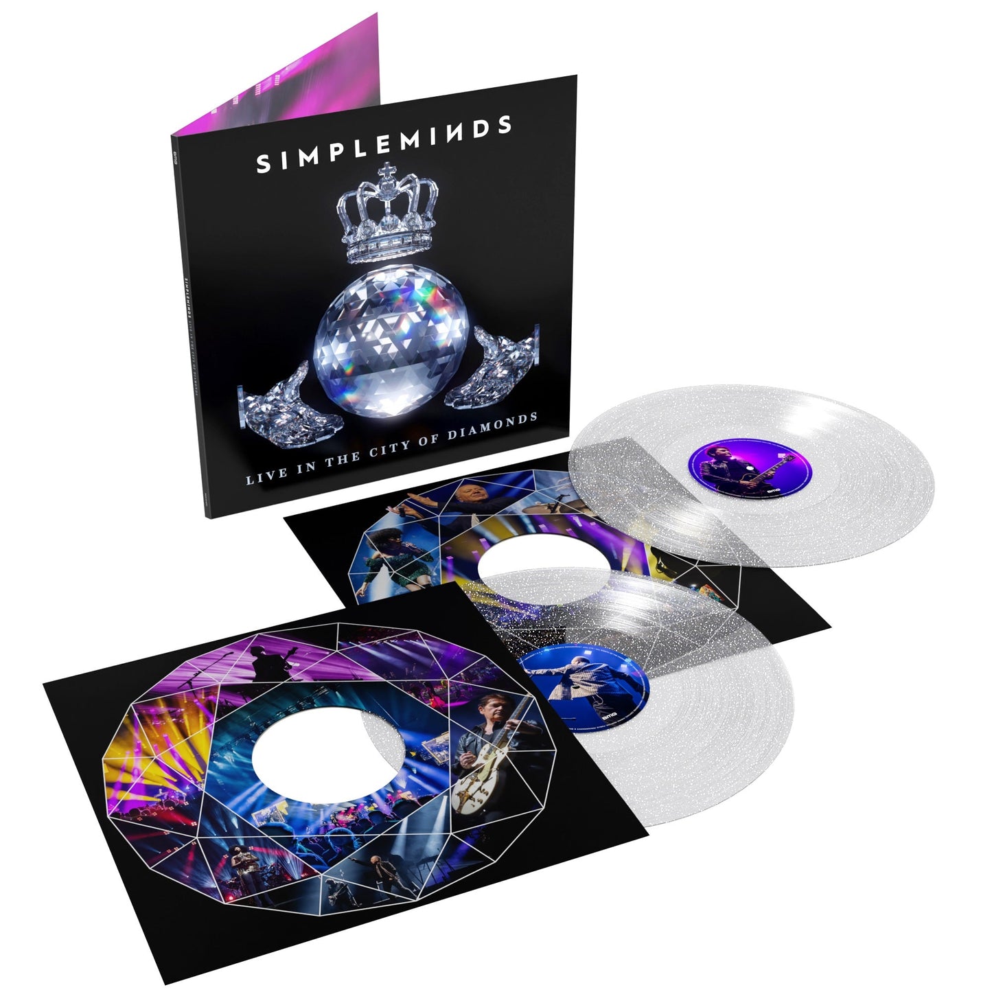 Simple Minds- Live in the City of Diamonds [Diamond 2 LP] (Indie Exclusive Vinyl) { VINYL LP }