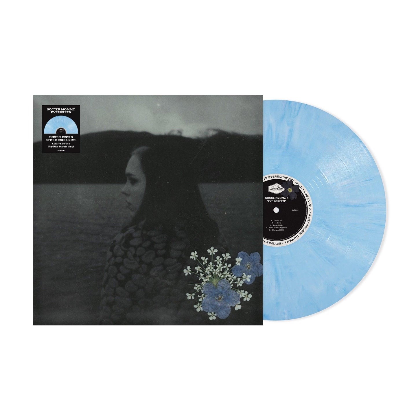 Soccer Mommy- Evergreen [Sky Blue Marble LP] (Indie Exclusive Vinyl) { VINYL LP }