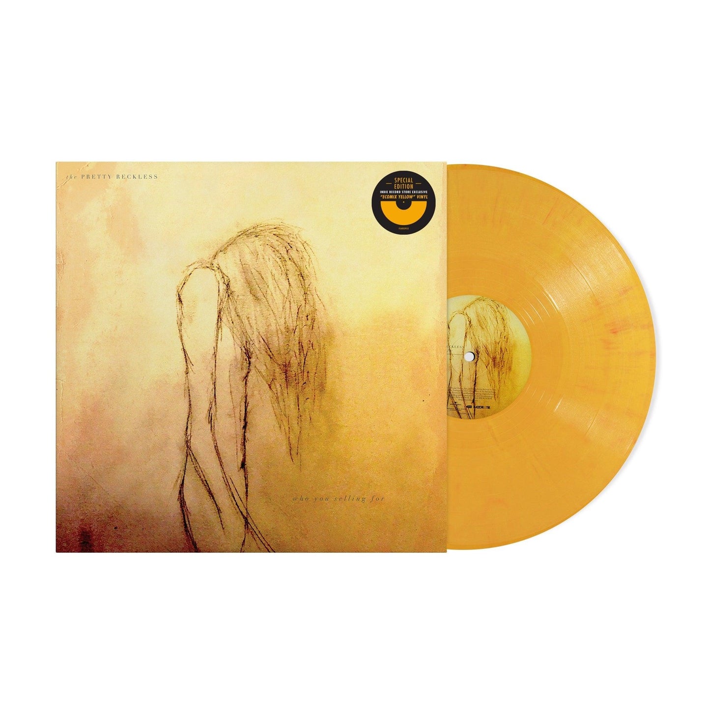 The Pretty Reckless- Who You Selling For [Eco-Mix Yellow 2 LP] (Indie Exclusive Vinyl) { VINYL LP }