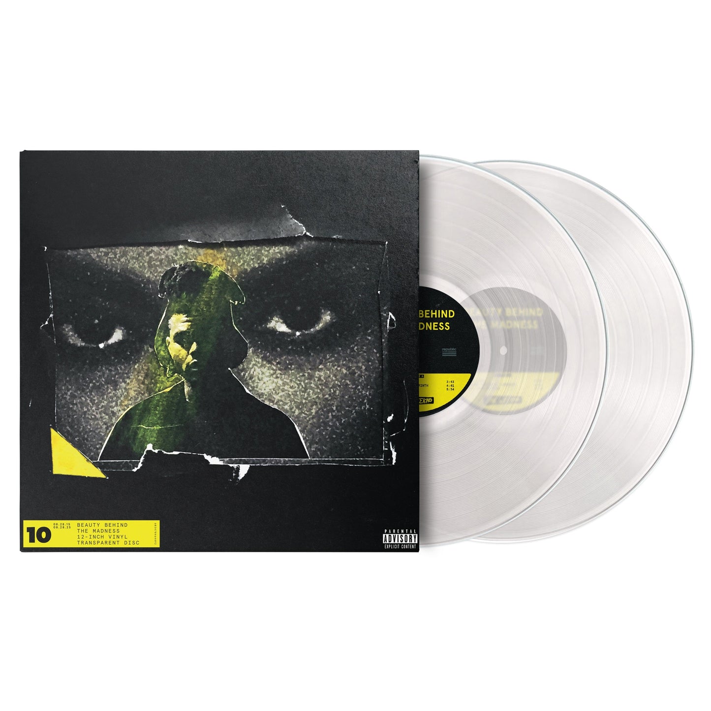 The Weeknd- Beauty Behind The Madness (10th Anniversary Edition) [Transparent 2 LP] { VINYL LP }