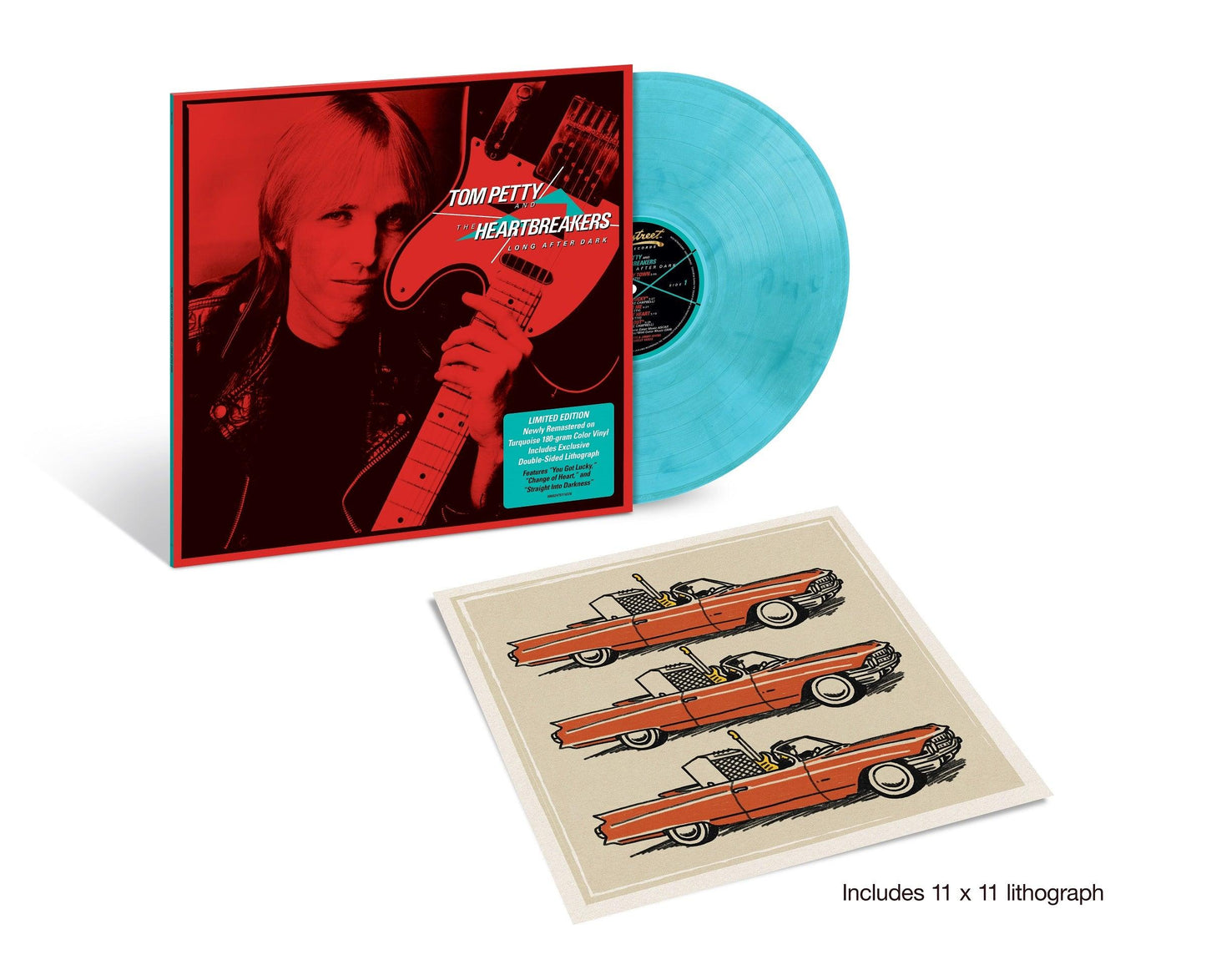 Tom Petty And The Heartbreakers- Long After Dark [Turquoise LP] (Indie Exclusive Vinyl) { VINYL LP }