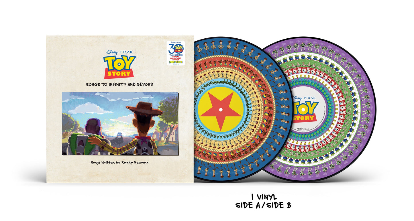 Toy Story: Songs To Infinity & Beyond (Randy Newman) (30th Anniversary Limited Edition Zoetrope Vinyl) { VINYL LP }