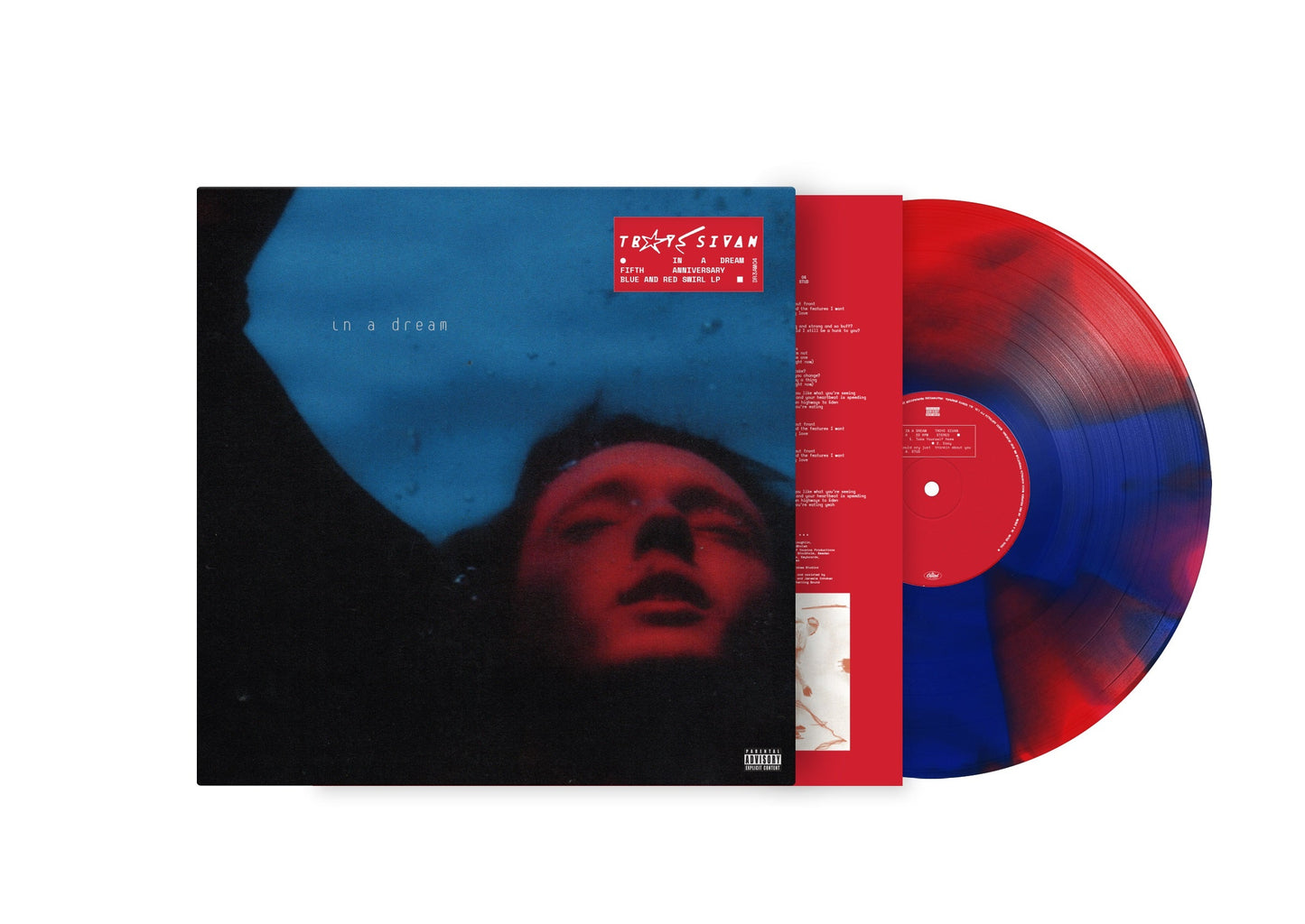 Troye Sivan- In A Dream (5 Year Anniversary) [Red/Blue Swirl 12" EP] { VINYL LP }