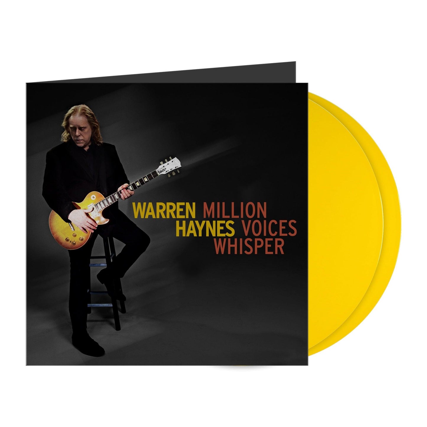 Warren Haynes (Gov't Mule)- Million Voices Whisper [Canary Yellow 2 LP] (Indie Exclusive Vinyl) { VINYL LP }