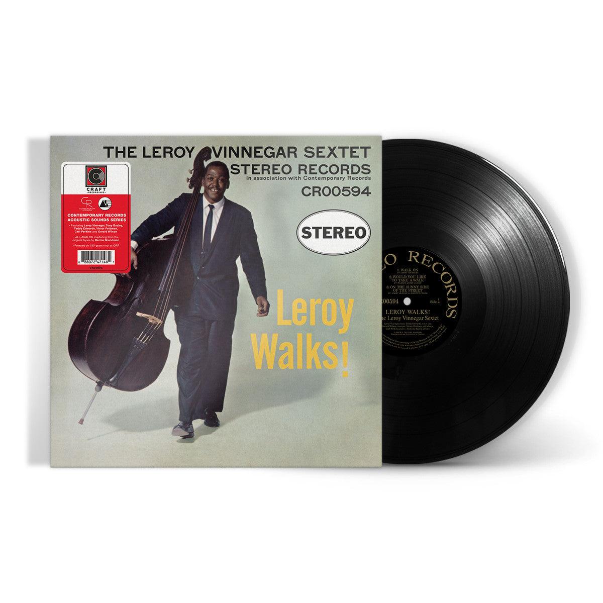 Leroy Vinnegar- Leroy Walks! (Contemporary Records Acoustic Sounds Series) { VINYL LP }