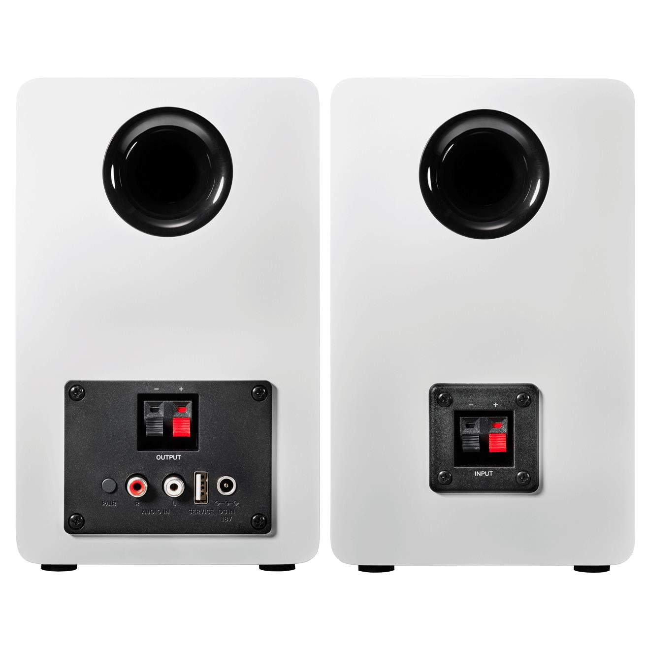 Audio-Technica - AT-SP3X - White Bluetooth Bookshelf Speakers