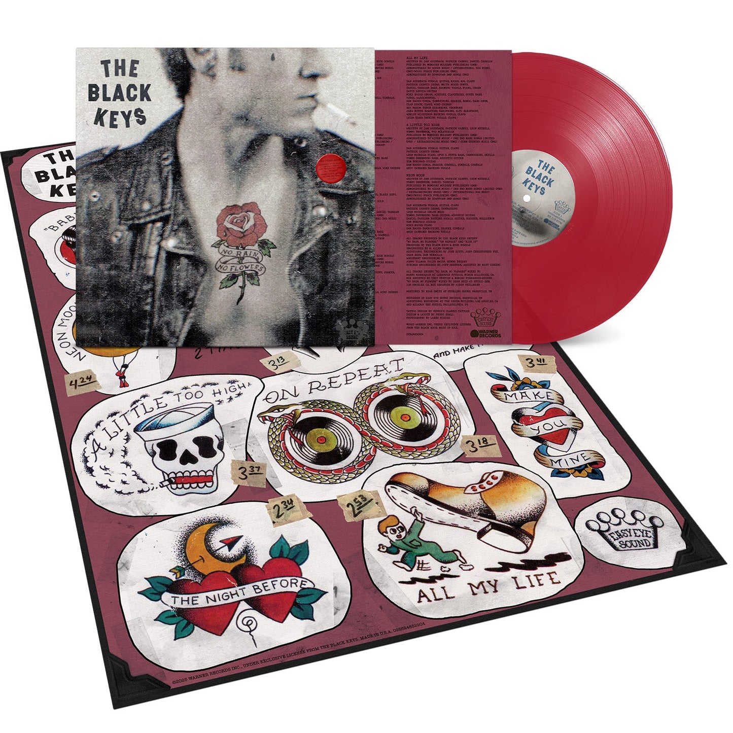 The Black Keys- No Rain, No Flowers (Indie Exclusive Vinyl) (DAMAGED) { VINYL LP }