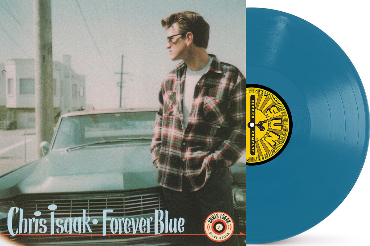 Chris Isaak- Forever Blue (RSD Essential Aqua Blue Vinyl) { VINYL LP }