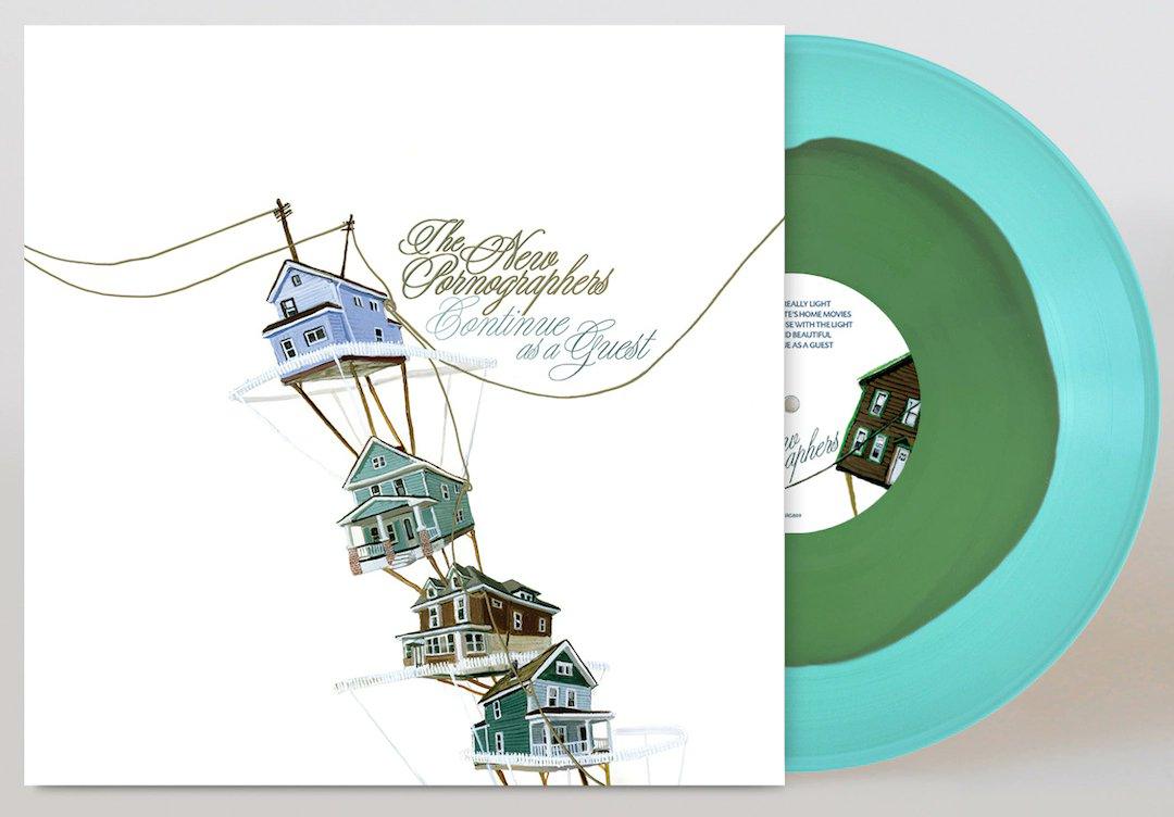 New Pornographers- Continue As A Guest (Indie Exclusive Blue & Green Vinyl) { VINYL LP }
