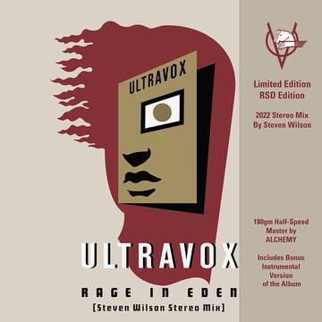 Ultravox- Rage In Eden (Steven Wilson Stereo Mix) -BF22 { VINYL LP }