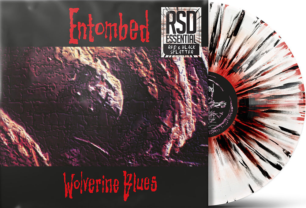 Entombed- Wolverine Blues (RSD Essential) (White w/ Red & Black Splatter Vinyl) { VINYL LP }