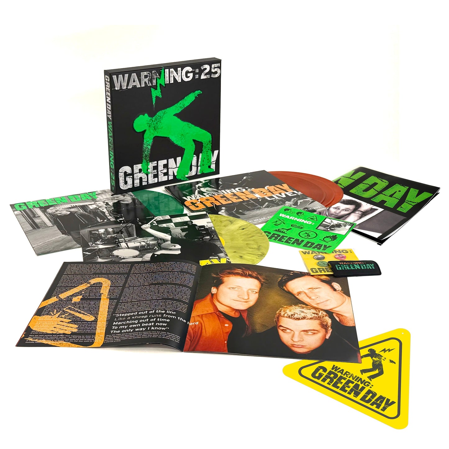 Green Day- Warning (25th Anniversary Deluxe Edition) (Indie Exclusive Vinyl) { VINYL LP }