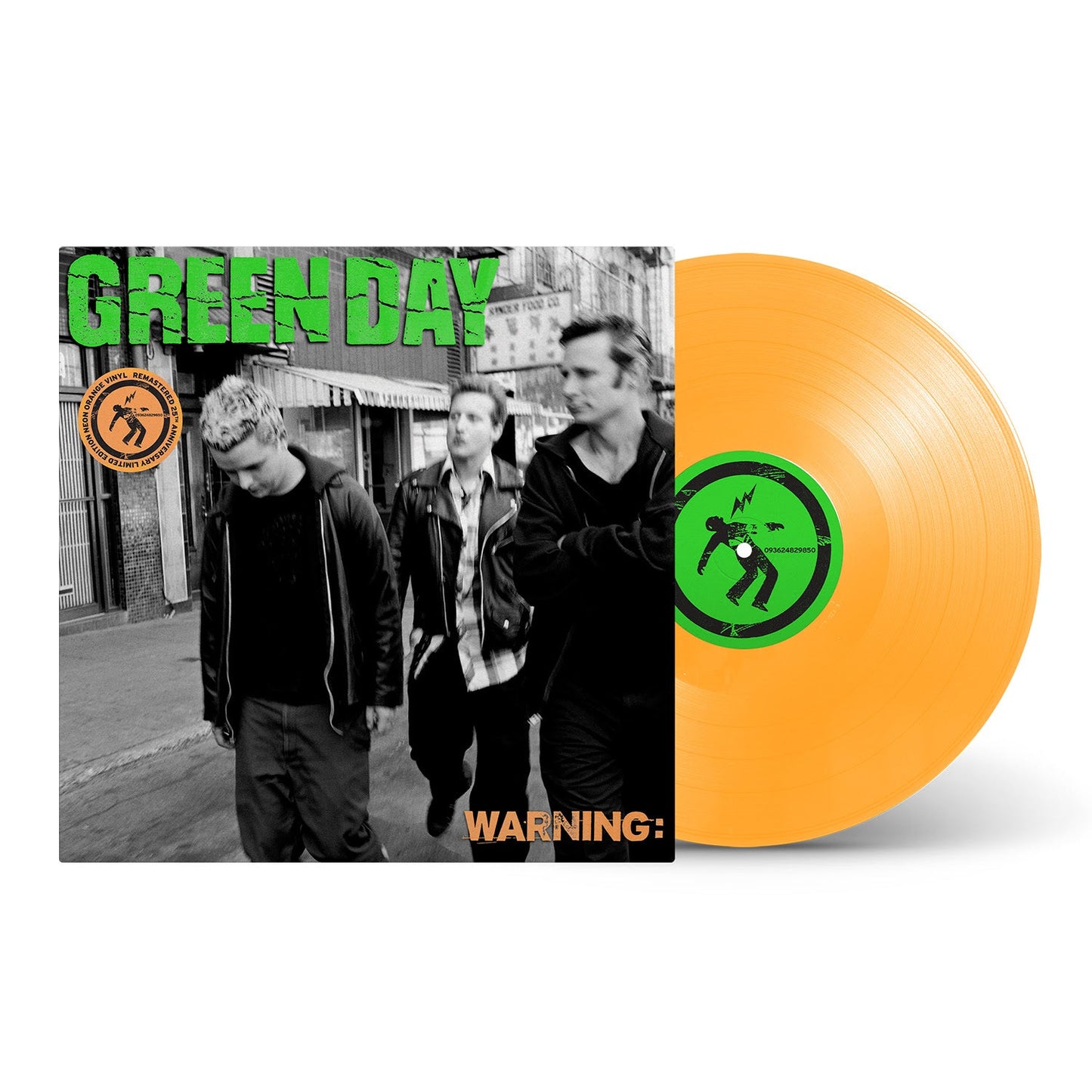 Green Day- Warning (25th Anniversary) (Orange Vinyl) { VINYL LP }