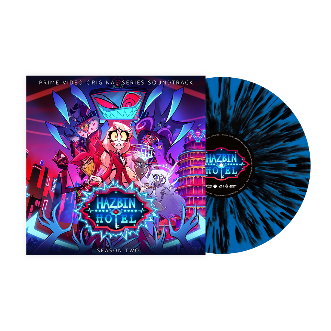 Hazbin Hotel: Season Two (Original Soundtrack) (Indie Exclusive Vinyl) (Voxtek Splatter Vinyl) { VINYL LP }