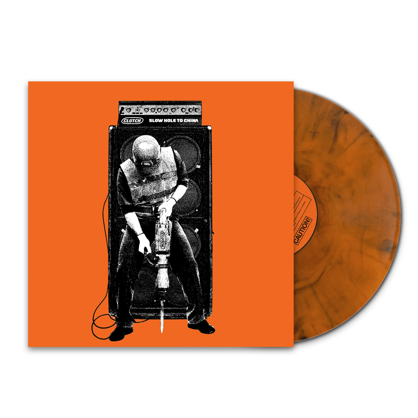 Clutch- Slow Hole To China (Orange Smoke Vinyl) (MINOR BLEMISHES) { VINYL LP }