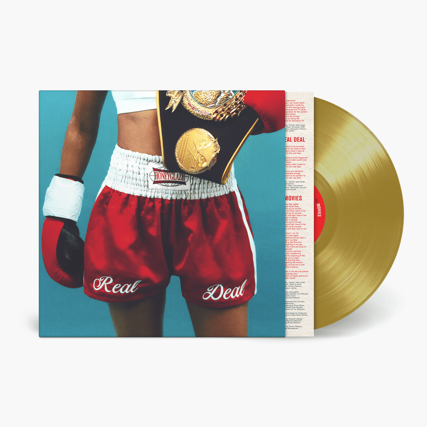 Honeyglaze- Real Deal (Indie Exclusive Gold Vinyl) { VINYL LP }