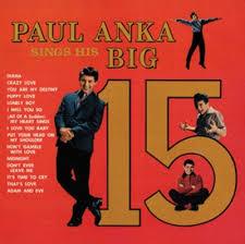 Paul Anka- Paul Anka Sings His Big 15 { VINYL LP }