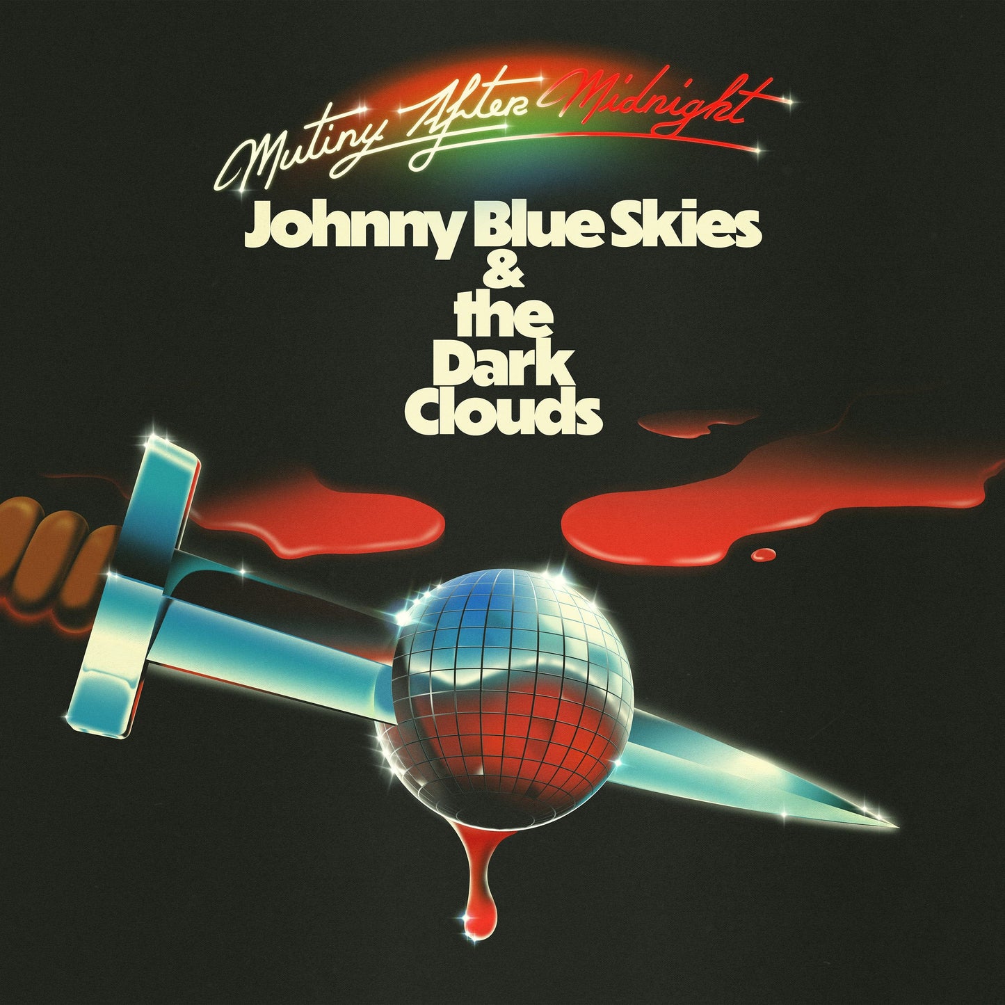 Johnny Blue Skies & the Dark Clouds- Mutiny After Midnight (Indie Exclusive Red Vinyl) (DAMAGED) { VINYL LP }
