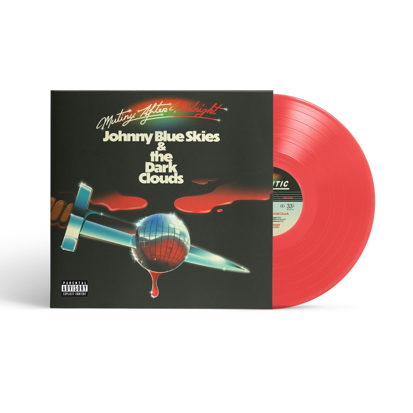 Johnny Blue Skies & the Dark Clouds- Mutiny After Midnight (Indie Exclusive Red Vinyl) (DAMAGED) { VINYL LP }