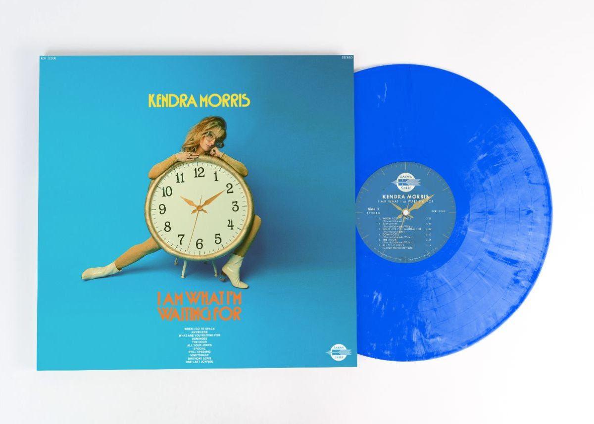 Kendra Morris- I Am What I'm Waiting For (Transparent Blue w/ White Swirl Vinyl) { VINYL LP }