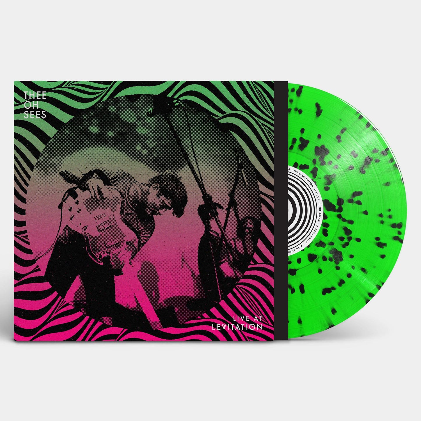 Thee Oh Sees- Live At Levitation (Indie Exclusive Neon Green with Black Splatter) { VINYL LP }
