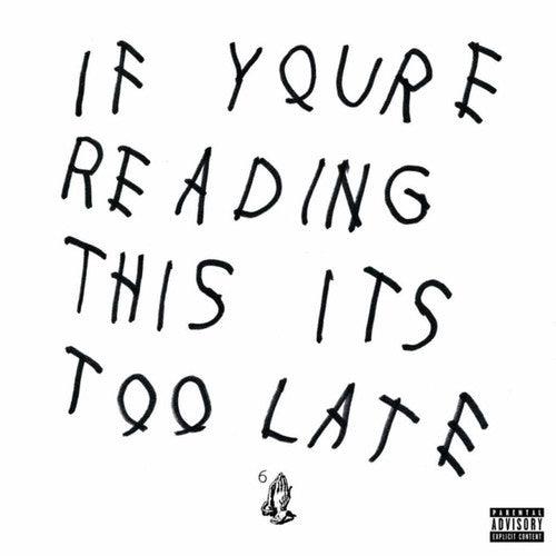 Drake- If You're Reading This It's Too Late { VINYL LP }