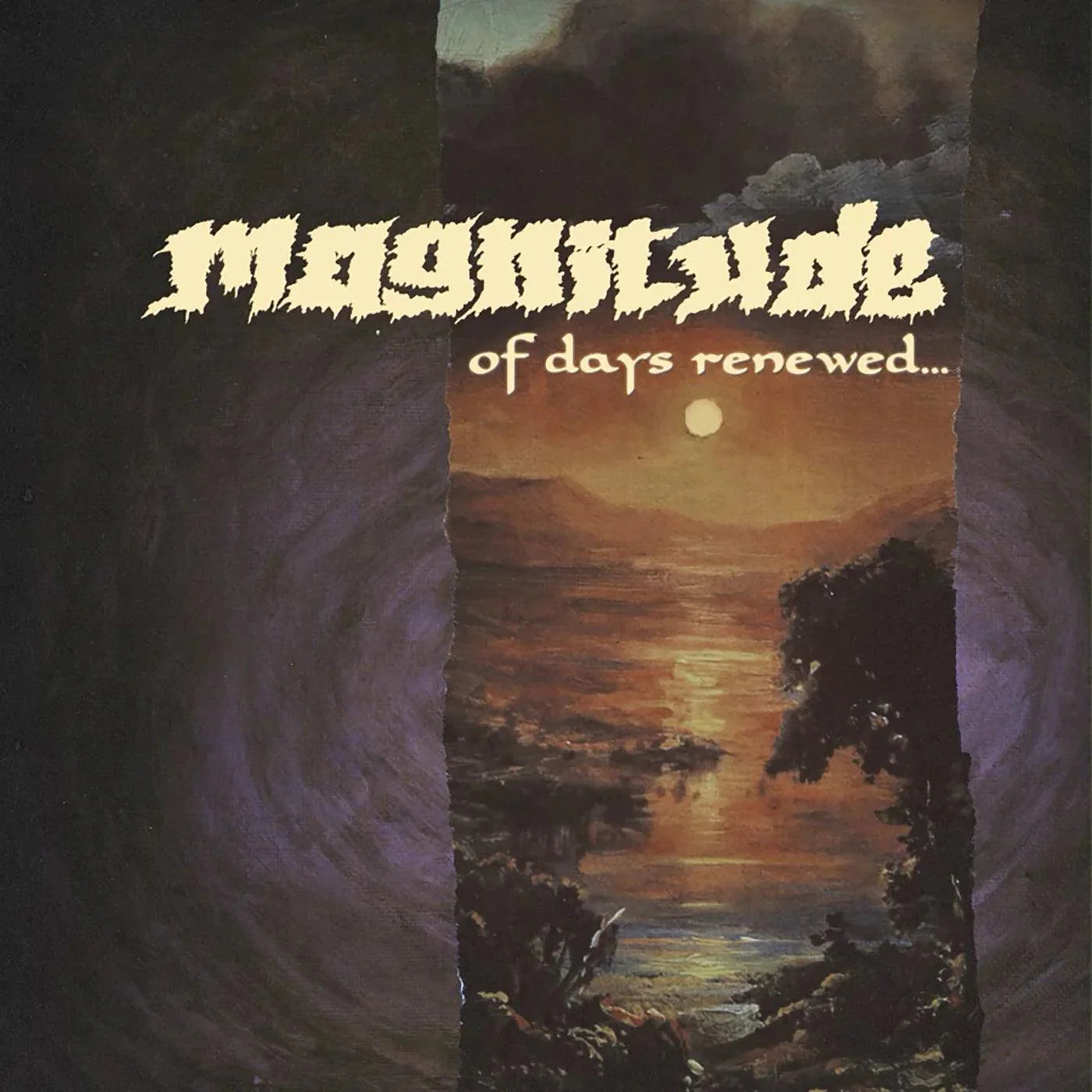 Magnitude- Of Days Renewed... (Clear Purple w/Orange Splatter) { VINYL LP }