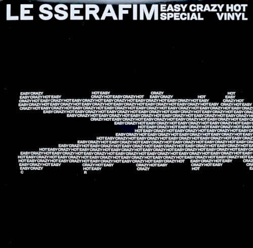 Le Sserafim- Easy-crazy-hot (Indie Exclusive Vinyl) { VINYL LP }