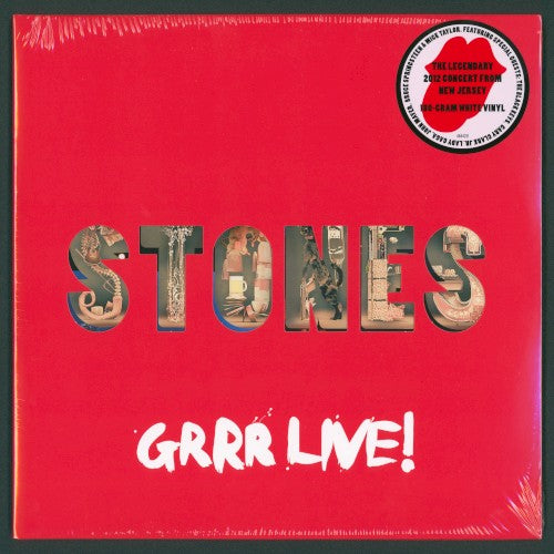The Rolling Stones- Grrr Live [Colored Vinyl] [180 Gram] (Wht) { VINYL LP }