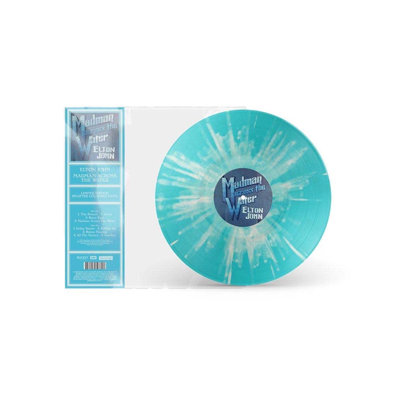 Elton John- Madman Across The Water [Light Blue Splatter 180g LP] { VINYL LP }
