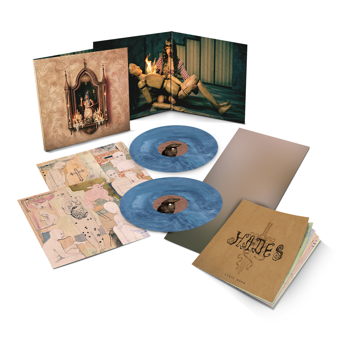 Melanie Martinez- HADES (Indie Exclusive Aura Blue Vinyl) { VINYL LP }